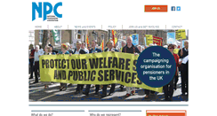 Desktop Screenshot of npcuk.org